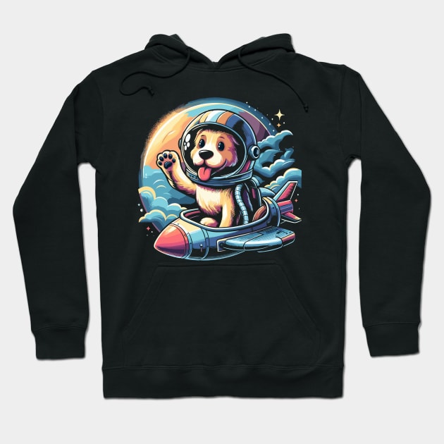 Rocket Dog: An Adventure in Interstellar Woofs Hoodie by Thewondercabinet28